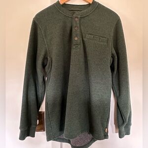 L.L. Bean Katahdin Waffle Fleece Henley